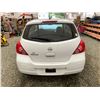 Image 18 : 2009 NISSAN VERSA, WHITE, 204699 KMS, FRONT WHEEL DRIVE. - D457512