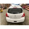 Image 19 : 2009 NISSAN VERSA, WHITE, 204699 KMS, FRONT WHEEL DRIVE. - D457512