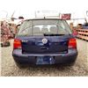 Image 17 : 2000 VW GOLF, BLUE, 234410 KMS, FRONT WHEEL DRIVE. - D584633