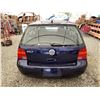 Image 18 : 2000 VW GOLF, BLUE, 234410 KMS, FRONT WHEEL DRIVE. - D584633