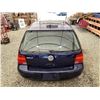 Image 19 : 2000 VW GOLF, BLUE, 234410 KMS, FRONT WHEEL DRIVE. - D584633