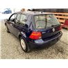 Image 21 : 2000 VW GOLF, BLUE, 234410 KMS, FRONT WHEEL DRIVE. - D584633