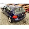 Image 22 : 2000 VW GOLF, BLUE, 234410 KMS, FRONT WHEEL DRIVE. - D584633