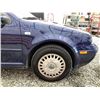 Image 25 : 2000 VW GOLF, BLUE, 234410 KMS, FRONT WHEEL DRIVE. - D584633