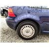 Image 27 : 2000 VW GOLF, BLUE, 234410 KMS, FRONT WHEEL DRIVE. - D584633
