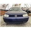 Image 5 : 2000 VW GOLF, BLUE, 234410 KMS, FRONT WHEEL DRIVE. - D584633