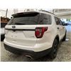 Image 14 : 2016 FORD EXPLORER, WHITE, 191315 KMS, ALL WHEEL DRIVE. - DA53977