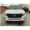 Image 6 : 2016 FORD EXPLORER, WHITE, 191315 KMS, ALL WHEEL DRIVE. - DA53977