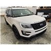 Image 9 : 2016 FORD EXPLORER, WHITE, 191315 KMS, ALL WHEEL DRIVE. - DA53977