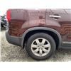Image 27 : 2012 KIA SORRENTO, RED, 189391 KMS, FRONT WHEEL DRIVE. - D306307