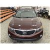 Image 7 : 2012 KIA SORRENTO, RED, 189391 KMS, FRONT WHEEL DRIVE. - D306307