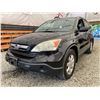 Image 2 : 2007 HONDA CRV, BLACK, 295950 KMS, FOUR WHEEL DRIVE. - D811720