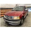 Image 3 : 2001 FORD F150, RED, 218083 KMS, REAR WHEEL DRIVE. - DA14385