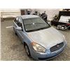 Image 10 : 2007 HYUNDAI ACCENT, BLUE, 187982 KMS, FRONT WHEEL DRIVE. - D140112