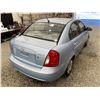 Image 16 : 2007 HYUNDAI ACCENT, BLUE, 187982 KMS, FRONT WHEEL DRIVE. - D140112
