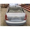 Image 19 : 2007 HYUNDAI ACCENT, BLUE, 187982 KMS, FRONT WHEEL DRIVE. - D140112