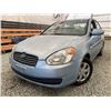 Image 1 : 2007 HYUNDAI ACCENT, BLUE, 187982 KMS, FRONT WHEEL DRIVE. - D140112