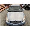 Image 7 : 2007 HYUNDAI ACCENT, BLUE, 187982 KMS, FRONT WHEEL DRIVE. - D140112