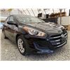 Image 8 : 2016 HYUNDAI ELANTRA, BLACK, 111172 KMS, FRONT WHEEL DRIVE. - D282019