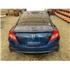 Image 19 : 2012 HONDA CIVIC SI, BLUE, 266345 KMS, FRONT WHEEL DRIVE. - D100229