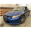 Image 1 : 2012 HONDA CIVIC SI, BLUE, 266345 KMS, FRONT WHEEL DRIVE. - D100229