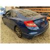 Image 21 : 2012 HONDA CIVIC SI, BLUE, 266345 KMS, FRONT WHEEL DRIVE. - D100229