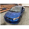 Image 4 : 2012 HONDA CIVIC SI, BLUE, 266345 KMS, FRONT WHEEL DRIVE. - D100229