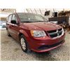Image 8 : 2014 DODGE GRAND CARAVAN SE, RED, 131394 KMS, FRONT WHEEL DRIVE. - D166896