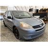 Image 8 : 2005 TOYOTA SIENNA CE, BLUE, 316278 KMS, FRONT WHEEL DRIVE. - D238872