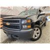 Image 1 : 2015 CHEVY SILVERADO 1500, BLACK, 206241 KMS, 4X4. - B225659
