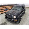 Image 4 : 2004 JEEP LIBERTY, BLACK, 244710 KMS, 4X4. - D195821
