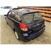 Image 22 : 2004 TOYOTA MATRIX, BLUE, 299999 KMS, FOUR WHEEL DRIVE. - B807453