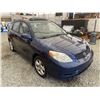Image 9 : 2004 TOYOTA MATRIX, BLUE, 299999 KMS, FOUR WHEEL DRIVE. - B807453