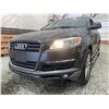 Image 2 : 2008 AUDI Q7, BLACK, 221369 KMS, ALL WHEEL DRIVE. - B002060
