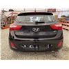 Image 17 : 2016 HYUNDAI ELANTRA, BLACK, 111172 KMS, FRONT WHEEL DRIVE. - D282019