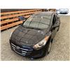 Image 4 : 2016 HYUNDAI ELANTRA, BLACK, 111172 KMS, FRONT WHEEL DRIVE. - D282019