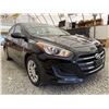 Image 8 : 2016 HYUNDAI ELANTRA, BLACK, 111172 KMS, FRONT WHEEL DRIVE. - D282019