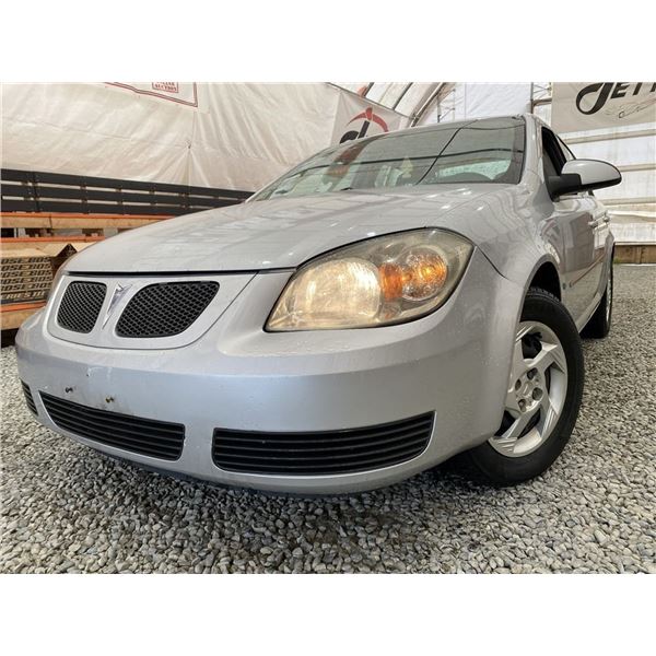 2007 PONTIAC G5, SILVER, 259524 KMS, FRONT WHEEL DRIVE - B279809