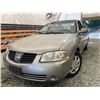 Image 1 : 2006 NISSAN SENTRA, GOLD, 194480 KMS, FRONT WHEEL DRIVE. - D539190