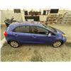 Image 13 : 2012 KIA RIO, BLUE, 143750 KMS, FRONT WHEEL DRIVE. - J736023