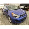 Image 9 : 2012 KIA RIO, BLUE, 143750 KMS, FRONT WHEEL DRIVE. - J736023