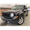 Image 1 : 2012 JEEP PATRIOT, BLACK, 181616 KMS, 4X4. - B569785