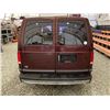 Image 17 : 1992 GMC SAFARI XT, RED, 303113 KMS, REAR WHEEL DRIVE. - D536459