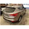 Image 16 : 2013 HYUNDAI SANTA FE, GREY, 220215 KMS, ALL WHEEL DRIVE,  REBUILT STATUS. - J081526