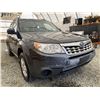 Image 8 : 2011 SUBARU FORESTER, GREY, 243731 KMS, ALL WHEEL DRIVE. - B734171