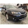 Image 8 : 2008 SUBARU IMPREZA, BLACK, 182285 KMS, ALL WHEEL DRIVE. - B500498