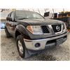 Image 8 : 2007 NISSAN FRONTIER, BLACK, 217428 KMS, 4X4. - D424628