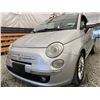 Image 2 : 2012 FIAT 500, SILVER, 106212 KMS, FRONT WHEEL DRIVE. - D123301