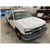Image 10 : 2006 CHEVY SILVERADO 1500, WHITE, 197281 KMS, REAR WHEEL DRIVE. - D285450