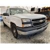Image 8 : 2006 CHEVY SILVERADO 1500, WHITE, 197281 KMS, REAR WHEEL DRIVE. - D285450
